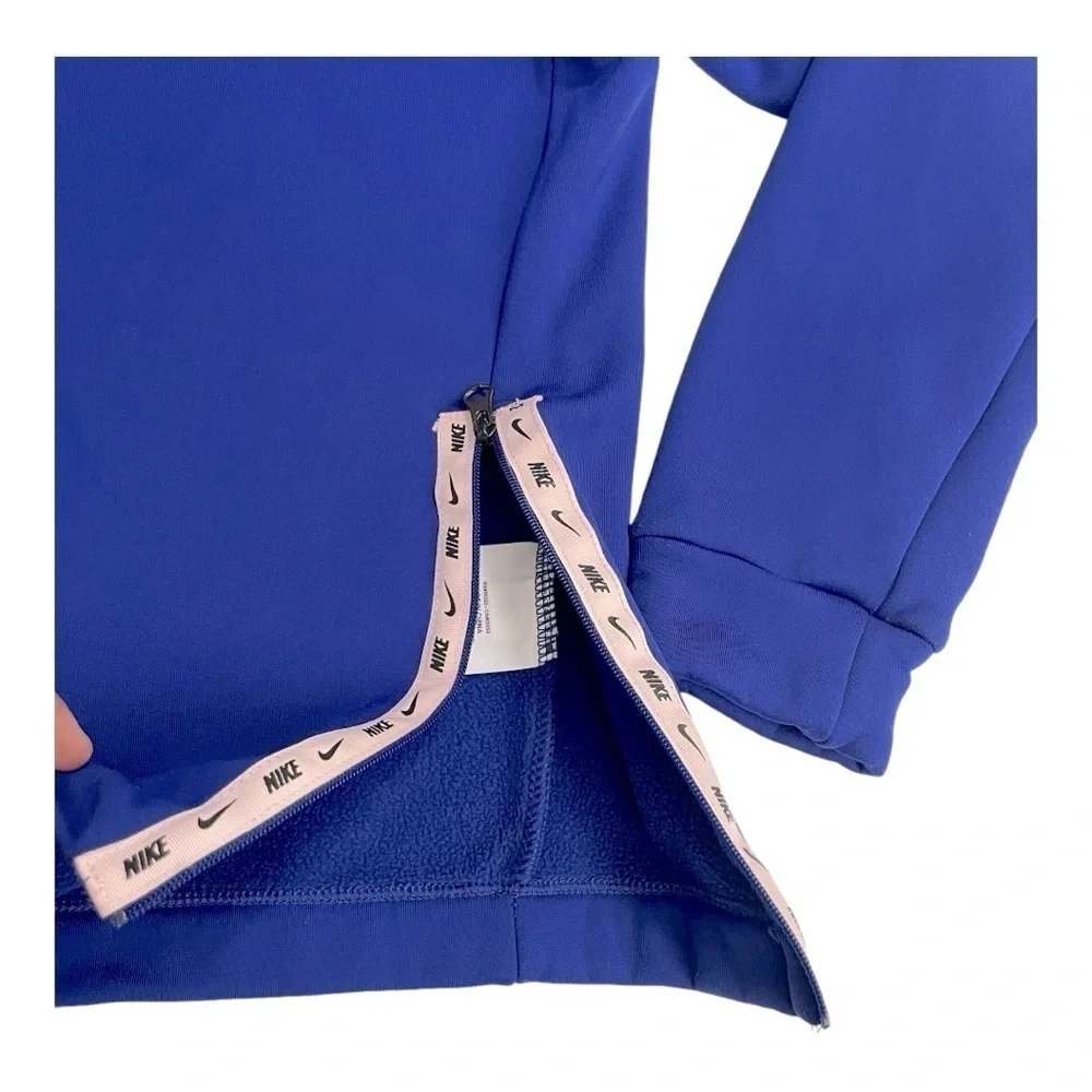 Nike Therma Fleece All Time Mock Neck SD Deep Royal Blue XS